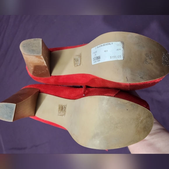 Jeffrey Campbell Lita Red Booties - Picture 11 of 11